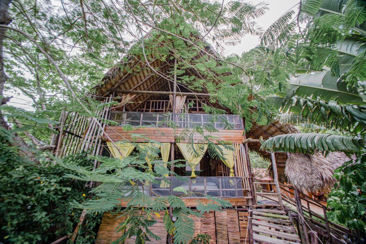 Beach Cabarete Ecolodge De Luxe Maravilla Encuentro Surf, Kite المظهر الخارجي الصورة