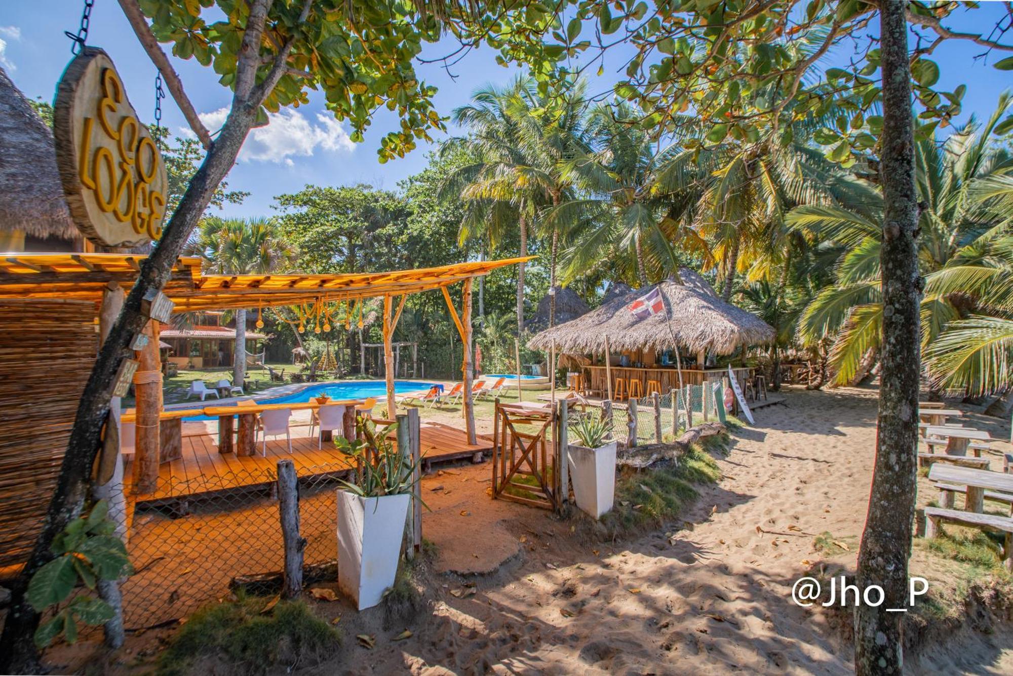 Beach Cabarete Ecolodge De Luxe Maravilla Encuentro Surf, Kite المظهر الخارجي الصورة